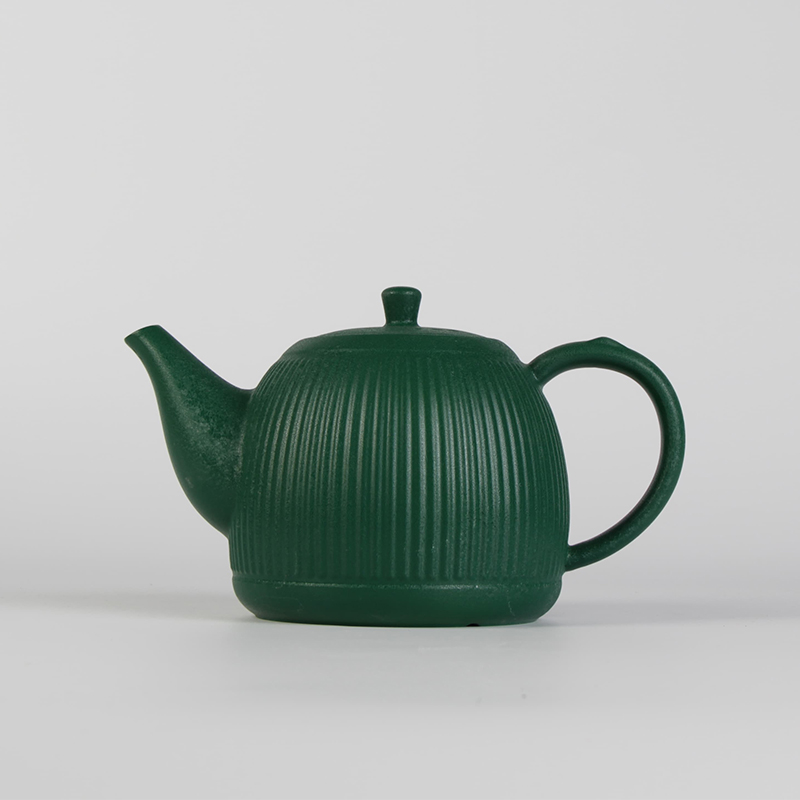 Environmentally Friendly/Healthy Home And Office Simple Nordic Style Handmade Ceramic Teapot